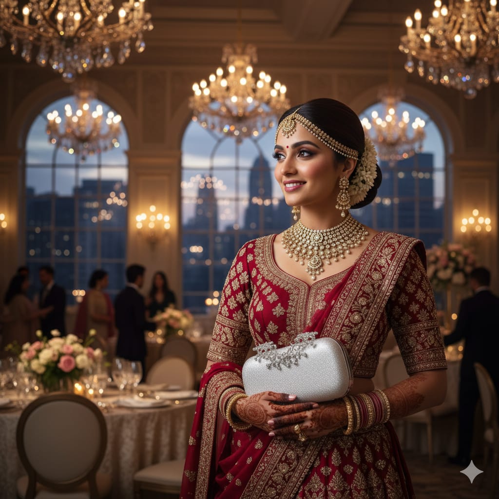 Handbag Wedding bridle BagZTS-CR093