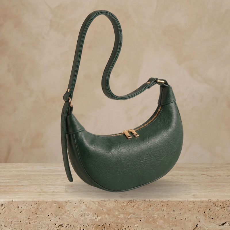 Trendy Semi-Circle Crossbody Bag - Premium Quality ZTS-CR-169