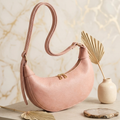 Trendy Semi-Circle Crossbody Bag - Premium Quality Women’s Handbag ZTS-CR-169