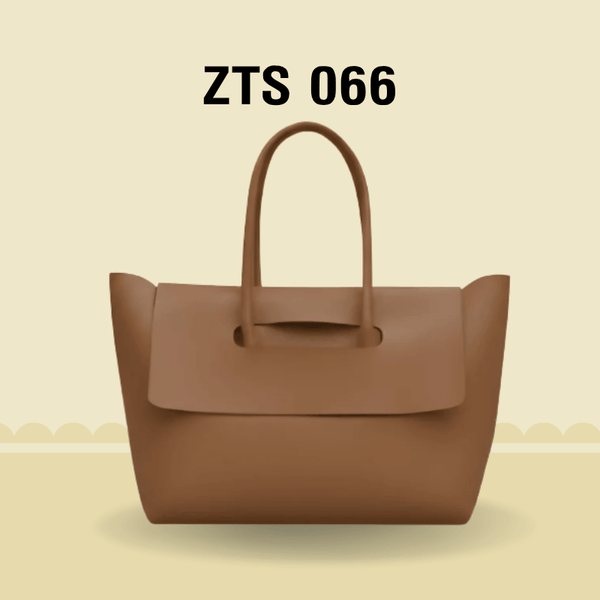 Shoulder Bag,  Premium Tan Vegan ladies handbag (ZTS-CR-066)