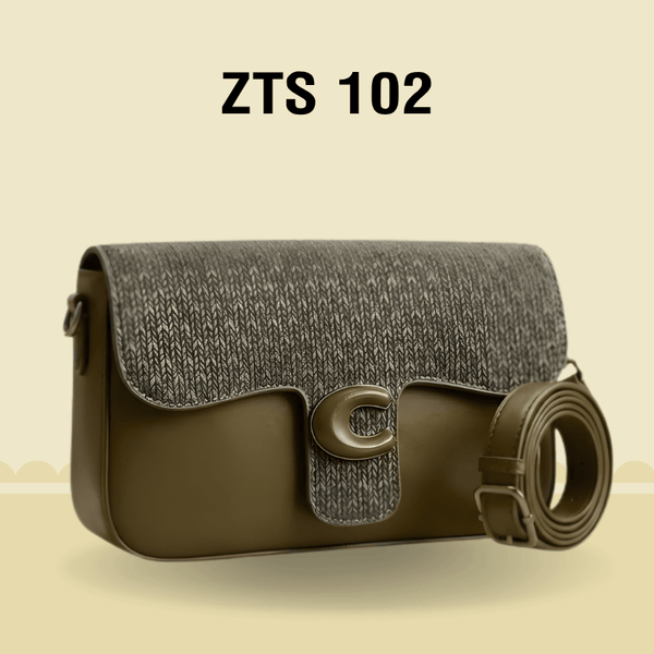 Crossbody Bag  Elegant Grey Premium Crossbody Bag for Women ZTS-CR-102