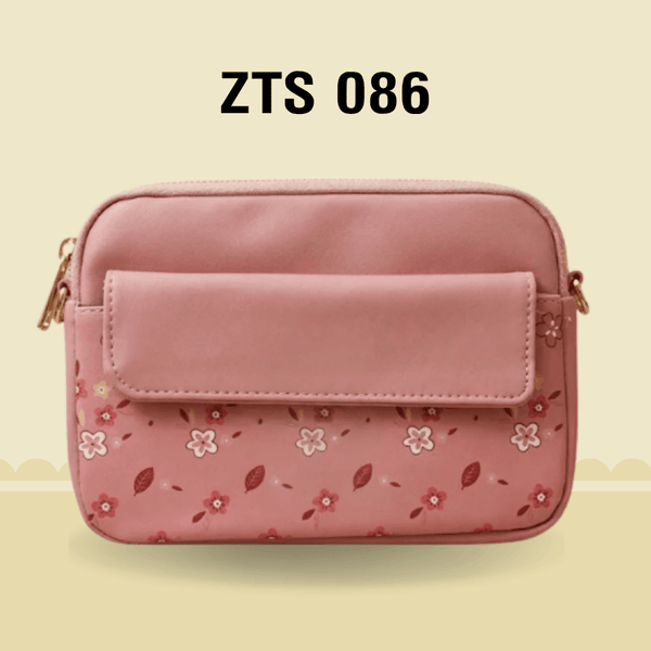 Crossbody Bag with Floral Pattern  and handbag for women ZTS-CR-086