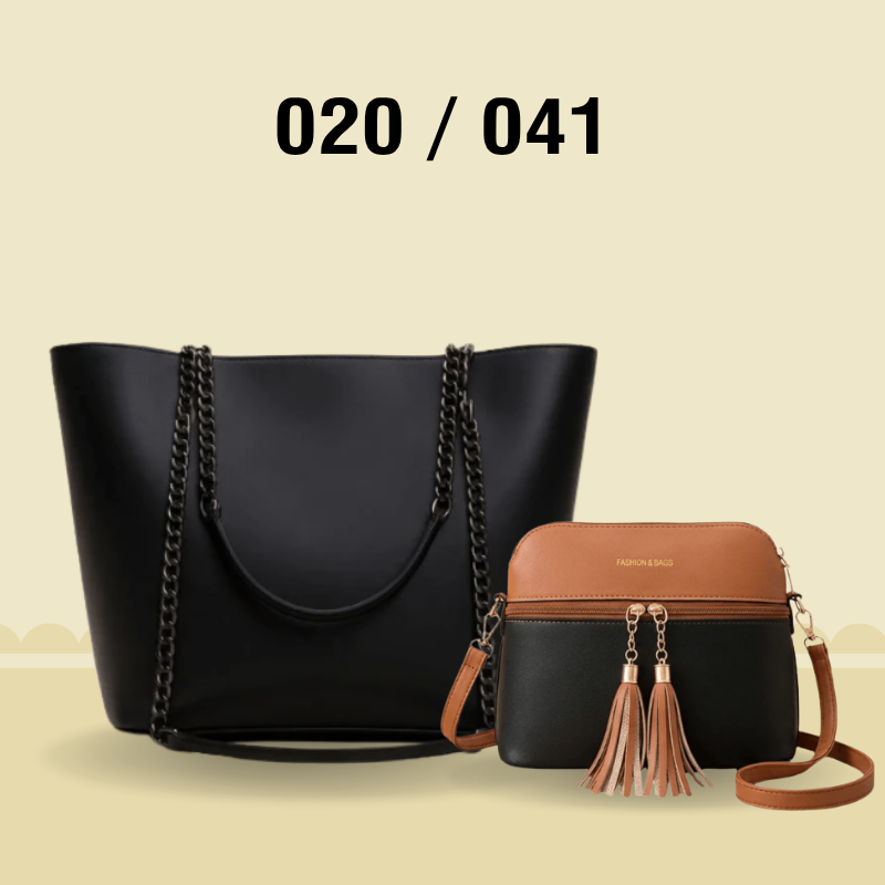 Ladies Handbag & Crossbody Bag Combo | Tote & Sling Bag Set for Women 020 / 041