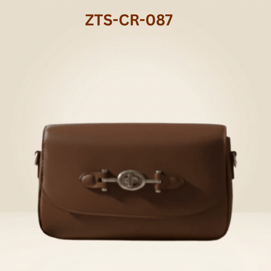 Classic Saddle Bag with Buckle Closure ZTS-CR-087