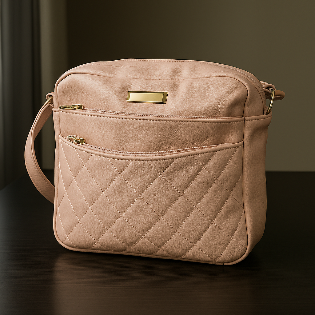 Elegant Red  Shoulder Pouch –ZTS Premium Ladies Handbag ZTS-CR069