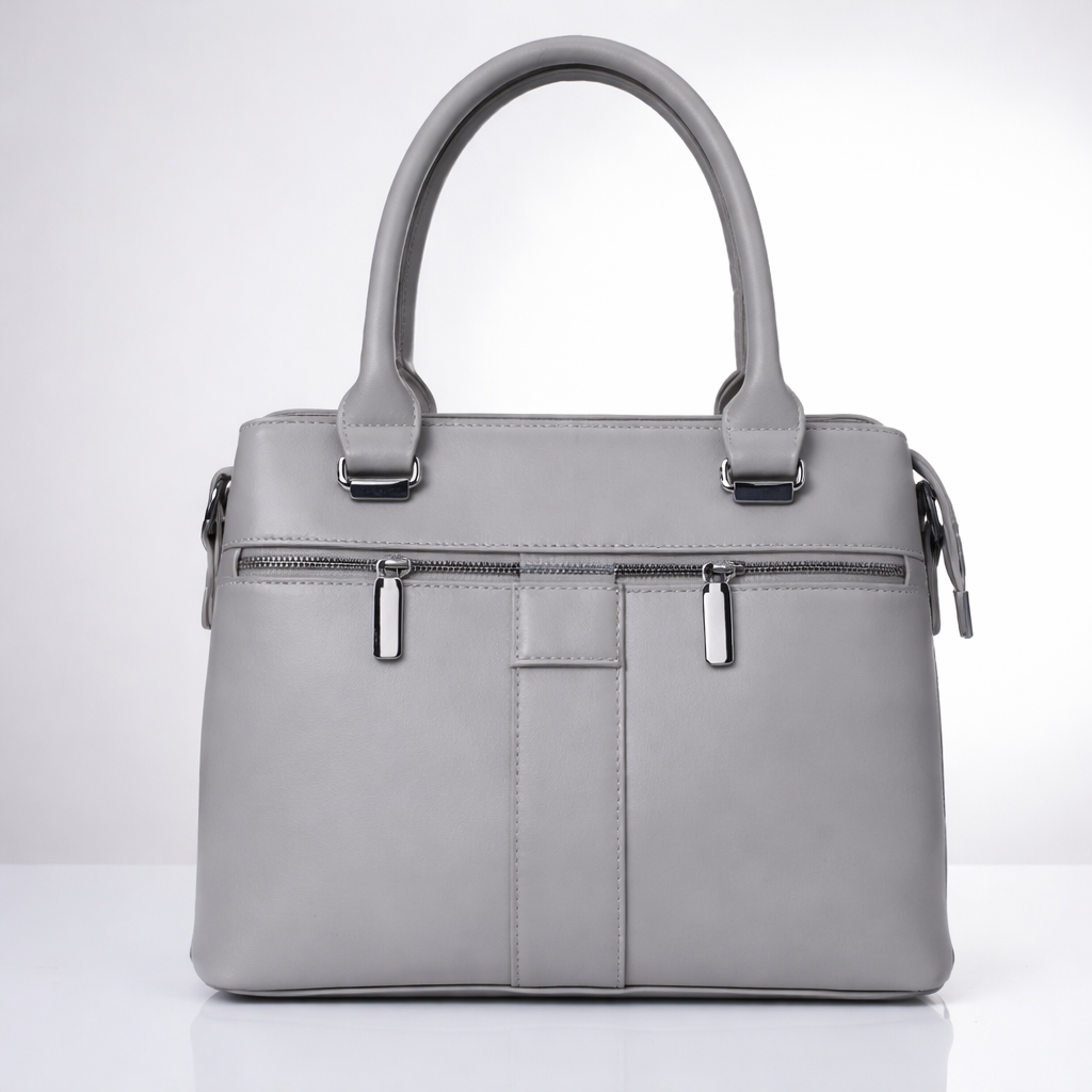 Elegant Double-Zip Day Bag ZTS-CR085