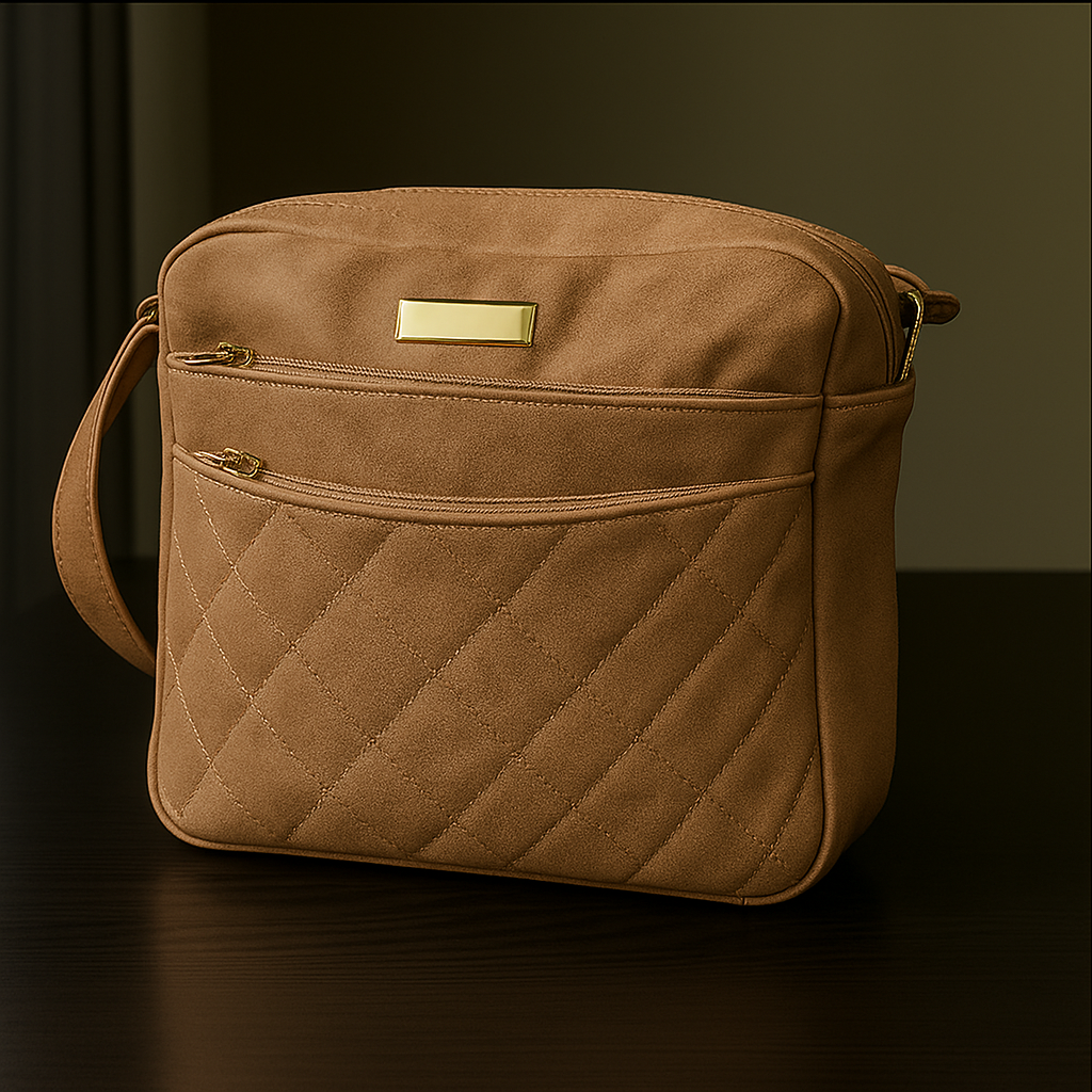 Elegant Red  Shoulder Pouch –ZTS Premium Ladies Handbag ZTS-CR069