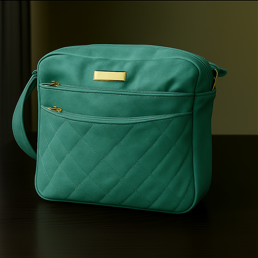 Elegant Red  Shoulder Pouch –ZTS Premium Ladies Handbag ZTS-CR069