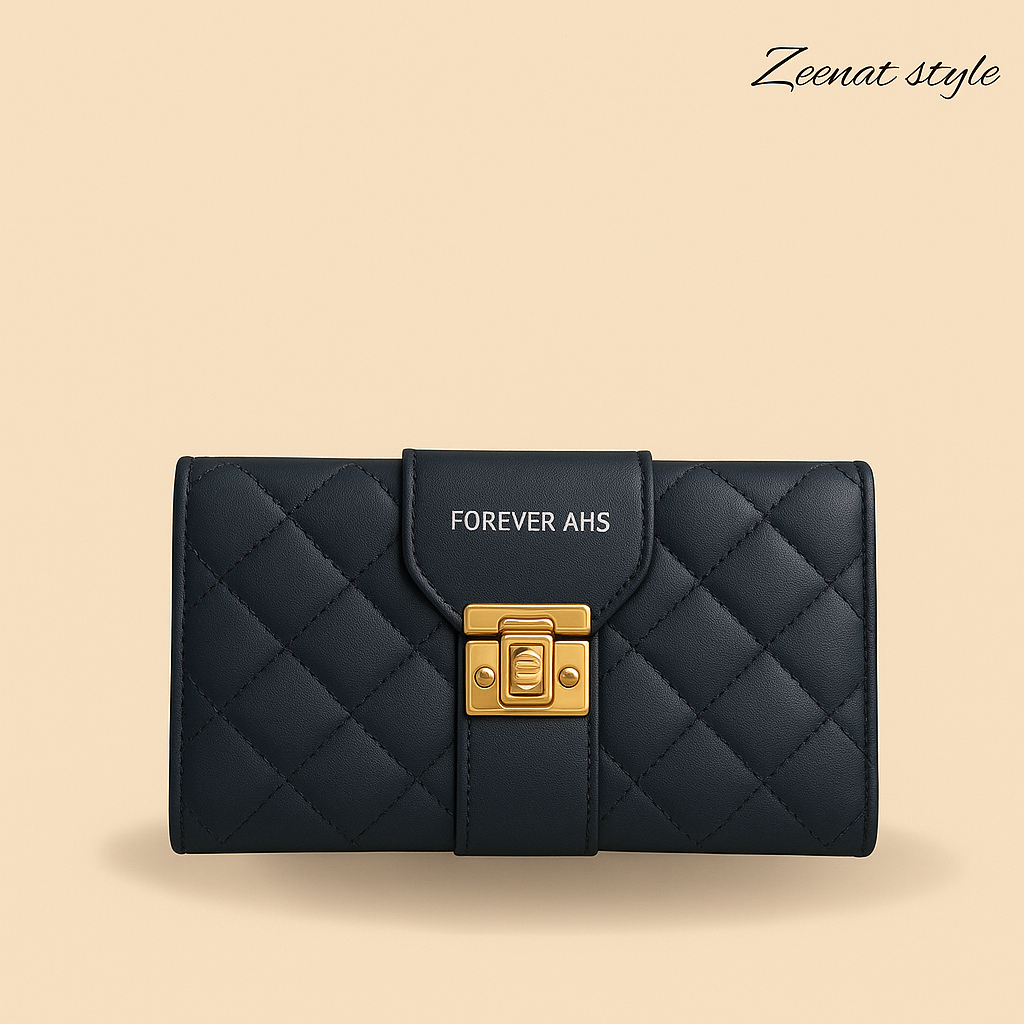 "Elegant Pink Quilted Clutch – Forever AHS Collection"ZTS-CR091
