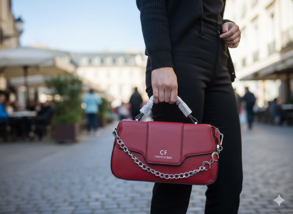 Handbag for ladies  and  women with chain ZTS-CR-047