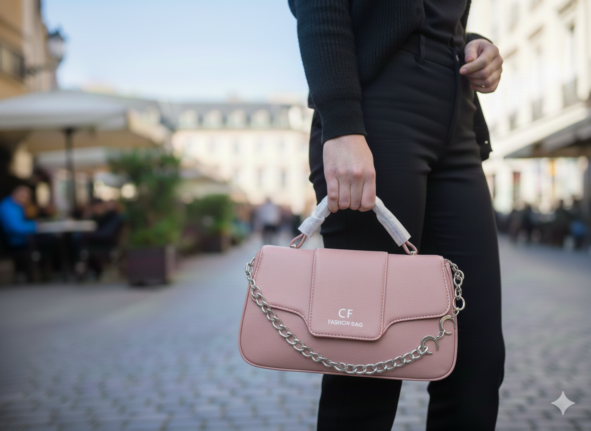 Handbag for ladies  and  women with chain ZTS-CR-047