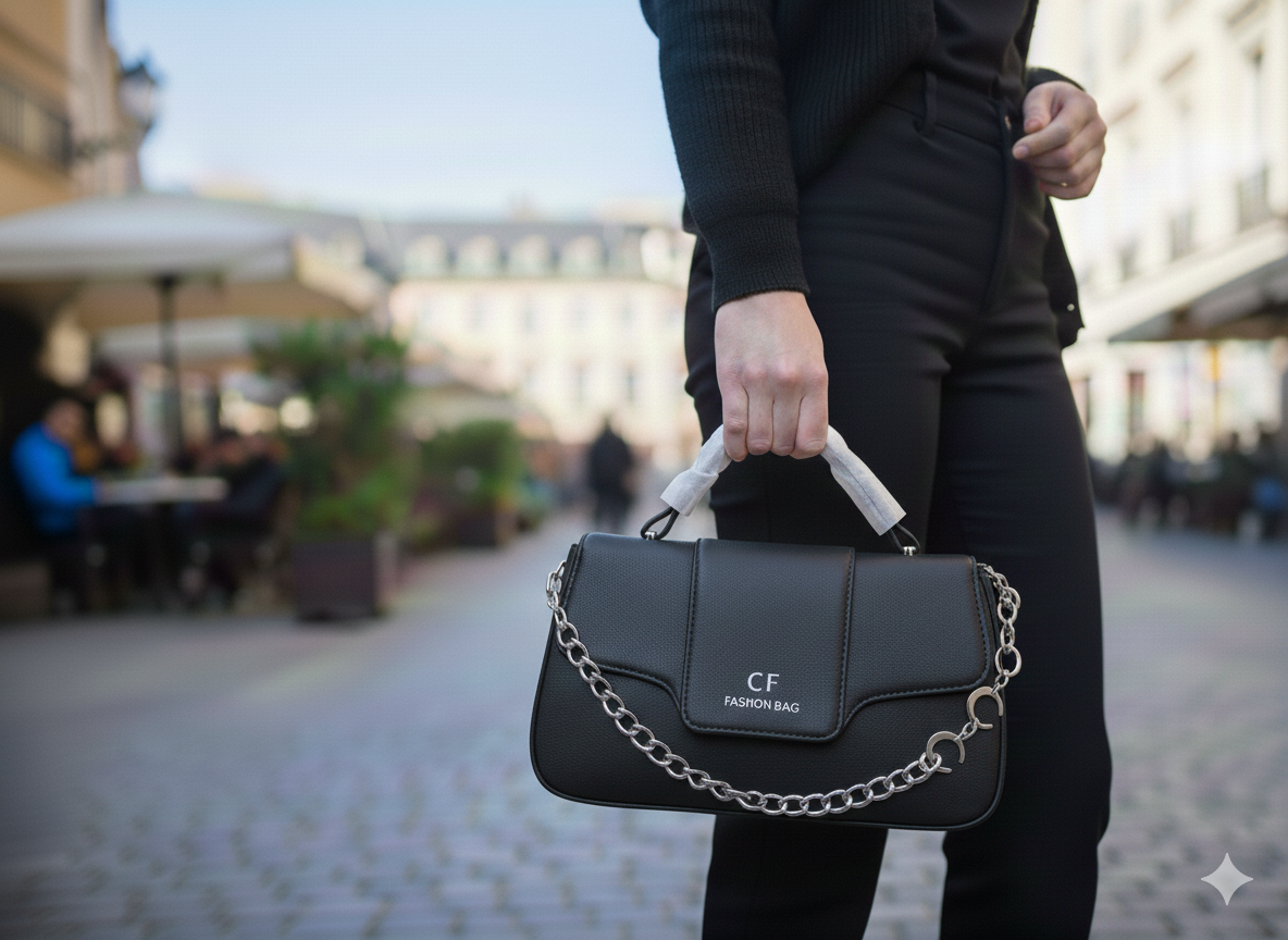 Handbag for ladies  and  women with chain ZTS-CR-047