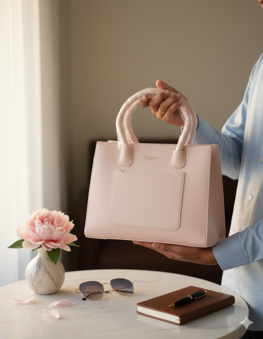 Elegant Red Leather Shoulder Bag for Women ZTS-CR-067