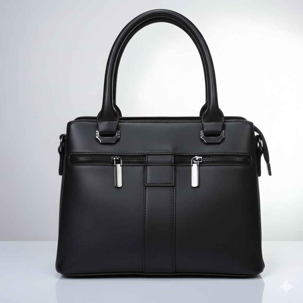 Elegant Double-Zip Day Bag ZTS-CR085
