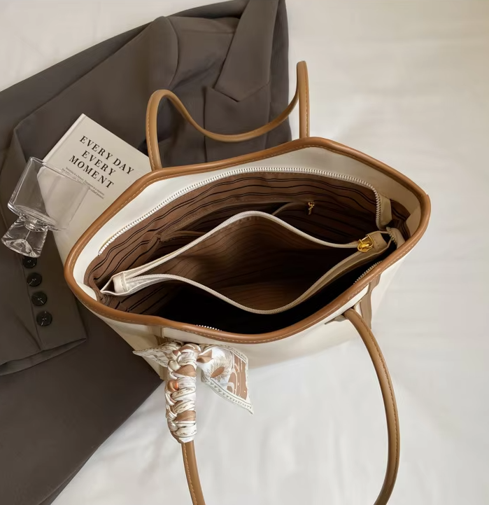 Luxury Designer Handbags Purses With Scarf Decorated ZTS-CR-078