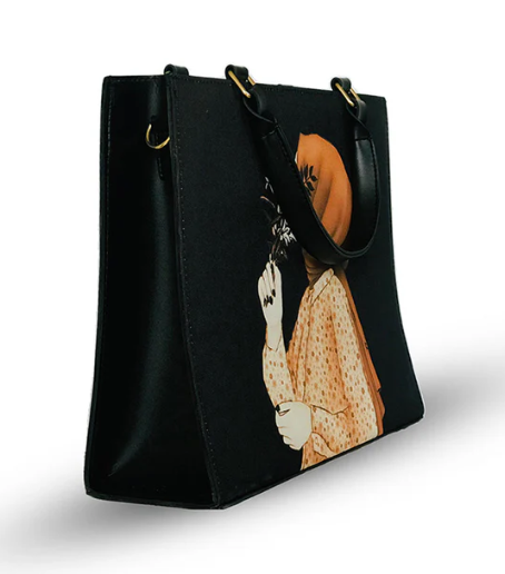Eleghant HandBag Canvas Hijab Design ZTS-CR-053
