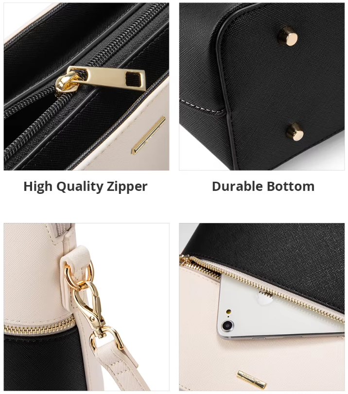 Ladies Shoulder 3 Pcs Bag Set ZTS-CR-018