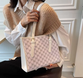 Tote Bag with Zip Closure FashionableZTS-CR