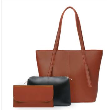 Tote Bag Premium 3-Piece Essential Set For Women ZTS-CR-054