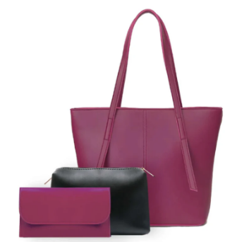 Tote Bag Premium 3-Piece Essential Set For Women ZTS-CR-054
