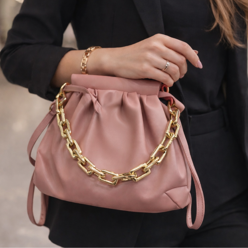 Luxury Golden Chain Crossbody Bag ZTS-CR-021