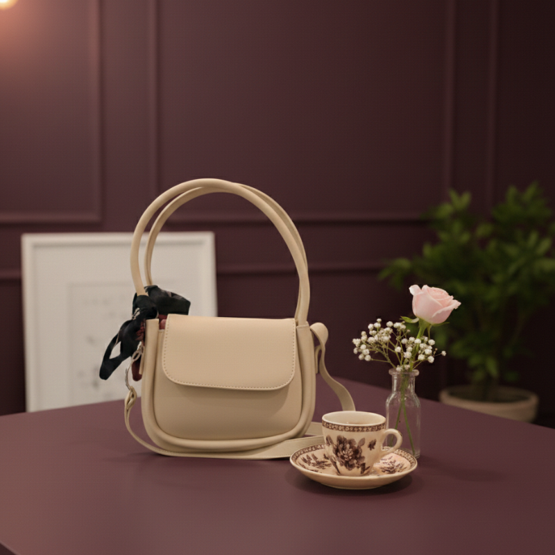 Crossbody Bag with Scarf For Women Fashion ZTS-CR-092