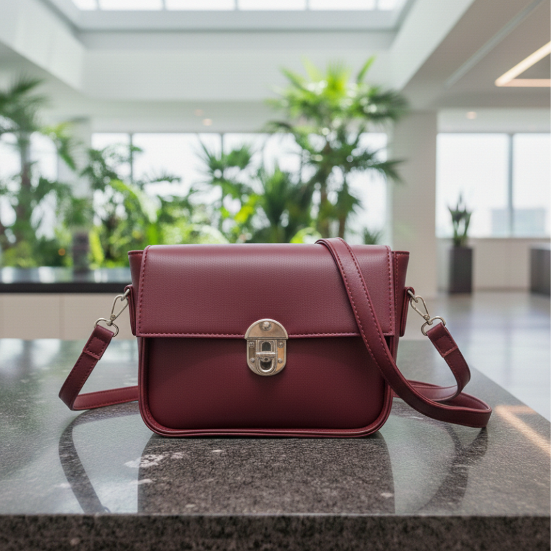 Classic Brown Crossbody Bag For Women ZTS-CR-075