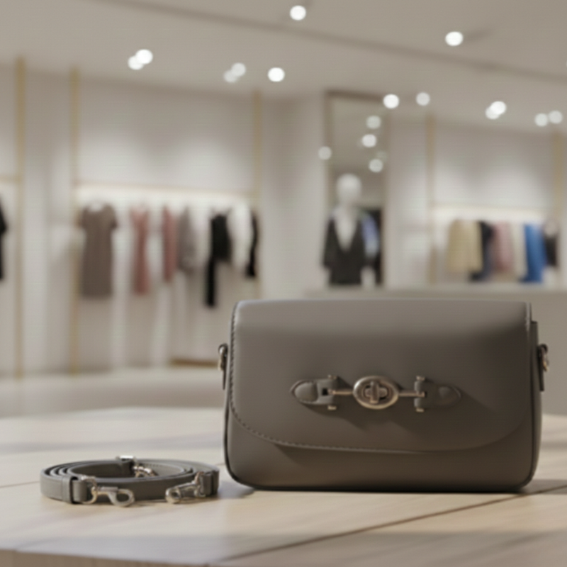 Classic Saddle Bag with Buckle Closure ZTS-CR-087