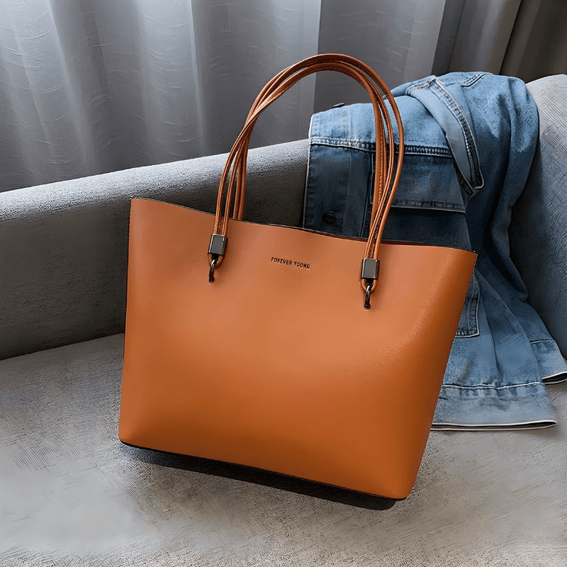 Forever Young Classic Black Tote Bag ZTS-CR-043