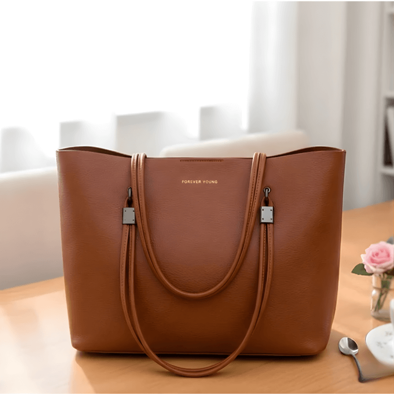 Forever Young Classic Black Tote Bag ZTS-CR-043