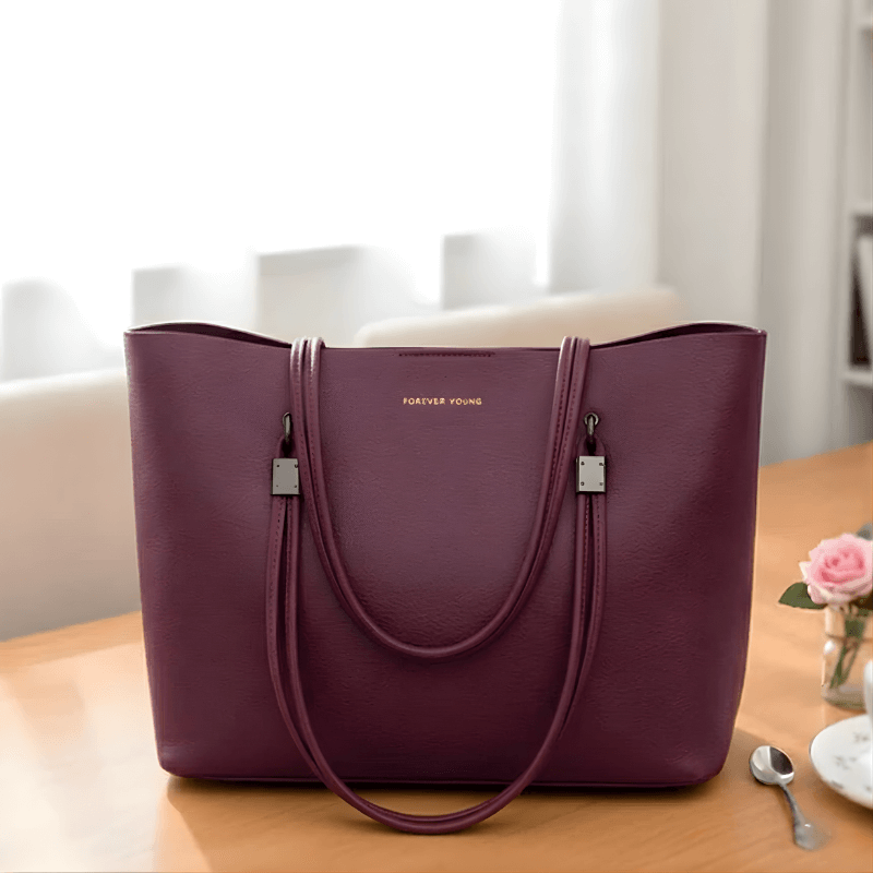 Forever Young Classic Black Tote Bag ZTS-CR-043