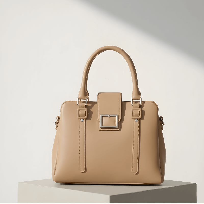 Women’s Luxury Peach Shoulder Handbag ZTS-CR-083