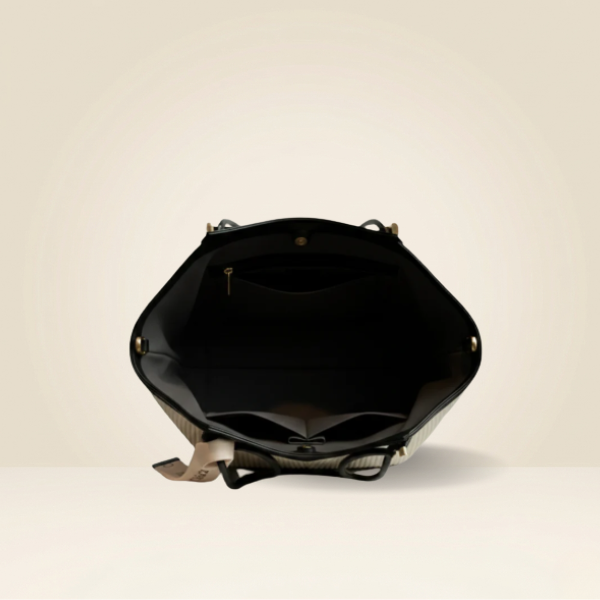 Luxury Ribbon-Accent Pleated Handbag ZTS-CR-045