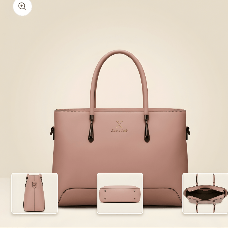 Luxury Women’s Executive Tote Bag Stylish 3 Piece - ZTS-CR-065