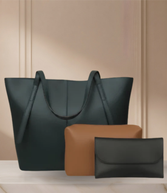 Tote Bag Premium 3-Piece Essential Set ZTS-CR-054