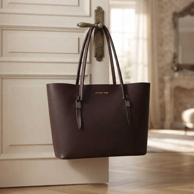 Handbag Vegan Leather, Stylish, Tote. ZTS-CR-043