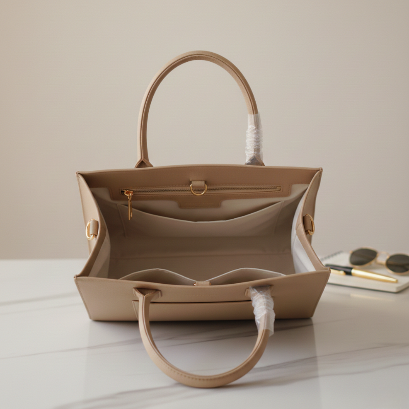 Elegant Red Leather Shoulder Bag for Women ZTS-CR-067