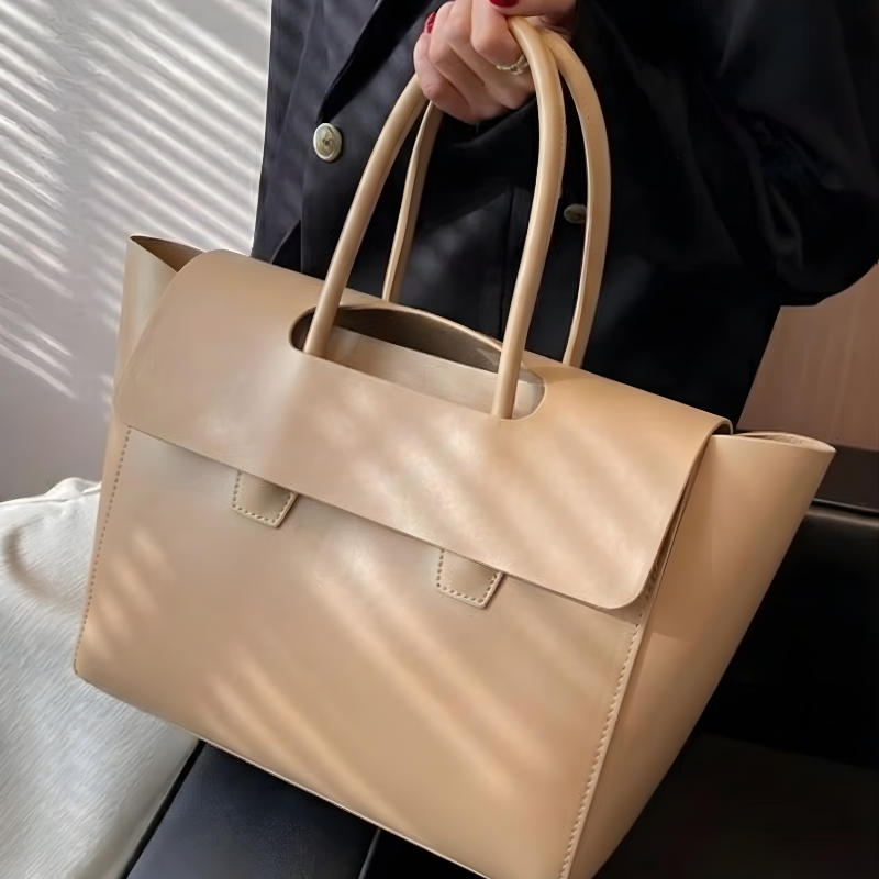 Shoulder Bag,  Premium Tan Vegan ladies handbag (ZTS-CR-066)