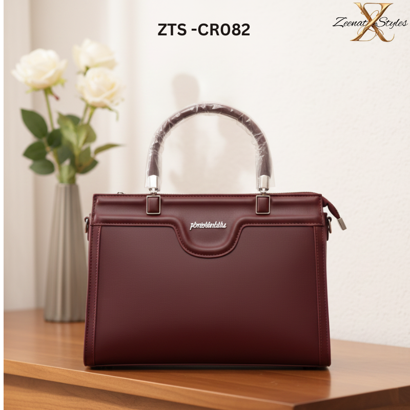 Handbag for women Premium Maroon  ZTS -CR-082