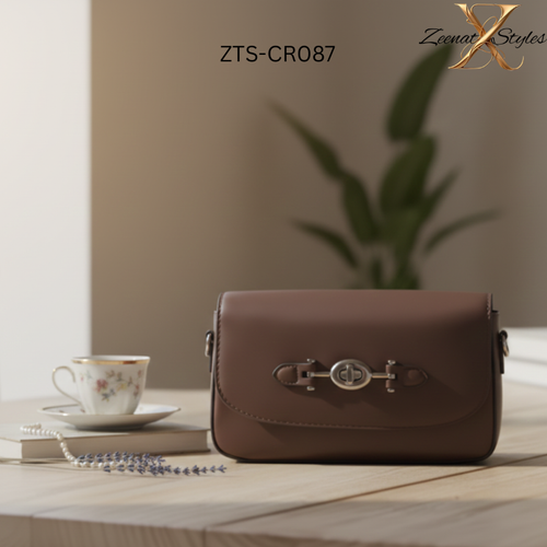 Classic Saddle Bag with Buckle Closure ZTS-CR087