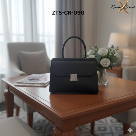 Stylish Top Handle Bag with Textured Finish ZTS-CR090