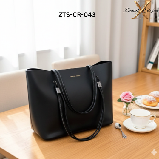 Ladies Luxury Tote Messenger Bag Double Strap ZTS-CR-043