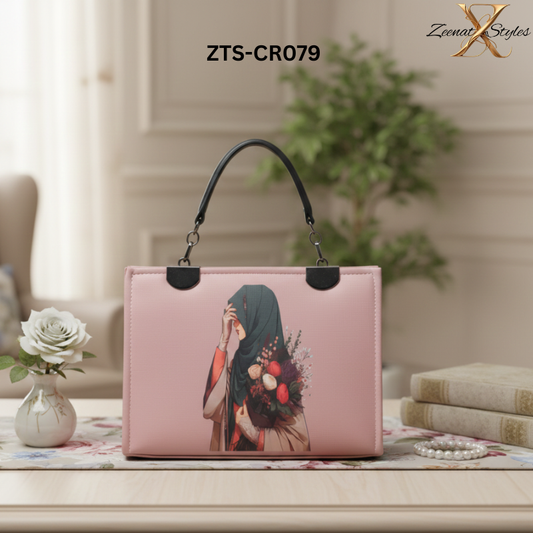 Premium Hijabi Small Handbag  Fashion Essential for Women ZTS-CR079