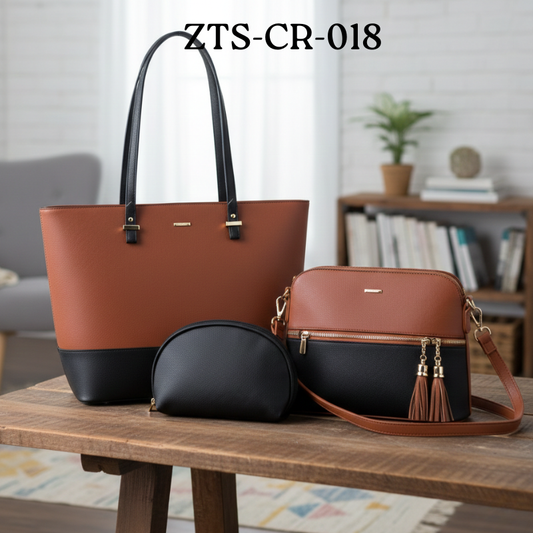 Chic Office Tote & Crossbody Combo Set For Women ZTS-CR-018