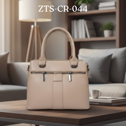 Elegant Double-Zip Day Bag ZTS-CR085
