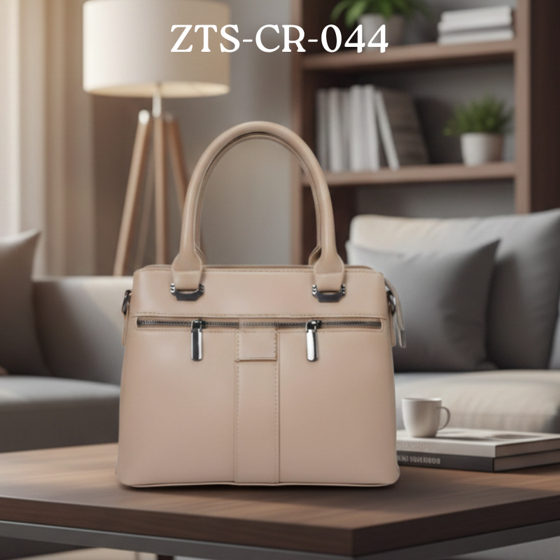 Elegant Double-Zip Day Bag ZTS-CR085
