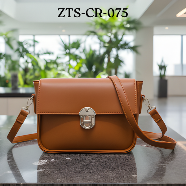 Classic Brown Crossbody Bag For Women ZTS-CR-075