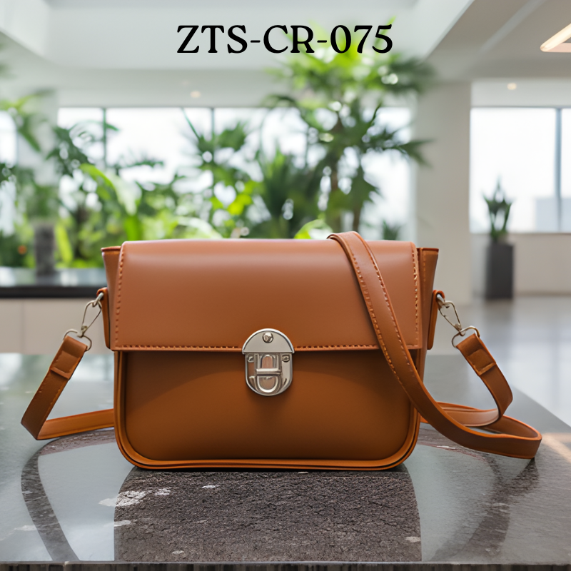 Classic Brown Crossbody Bag For Women ZTS-CR-075