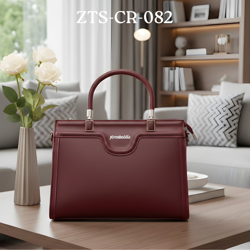 Handbag for women Premium Maroon  ZTS -CR-082