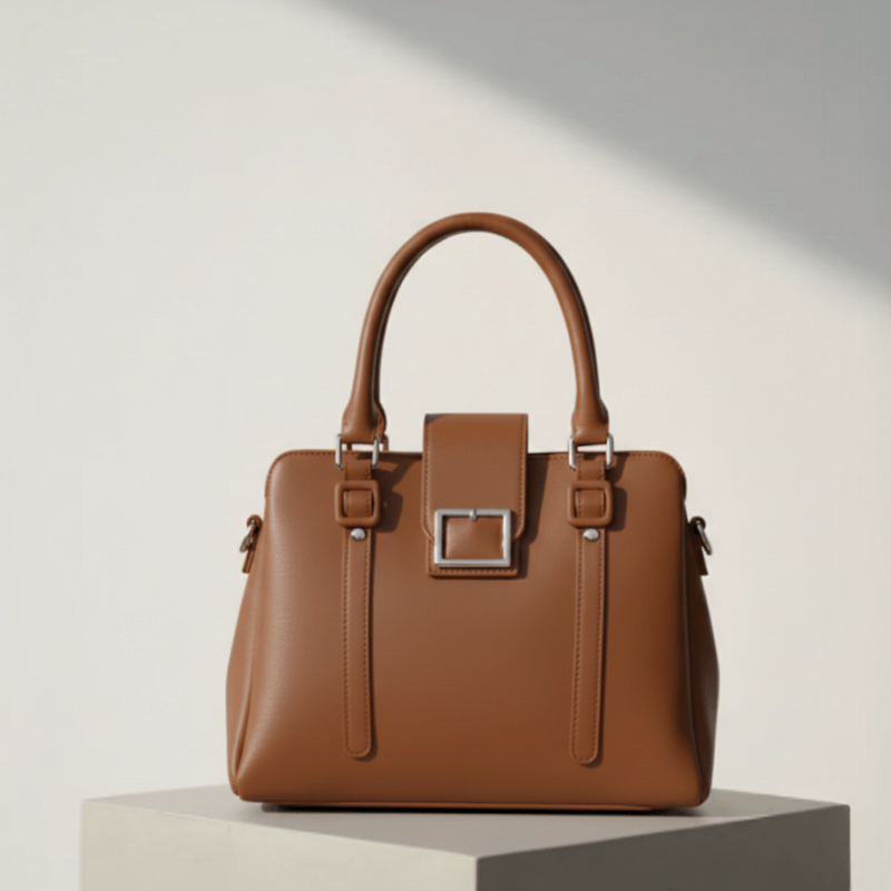 Women’s Luxury Peach Shoulder Handbag ZTS-CR-083